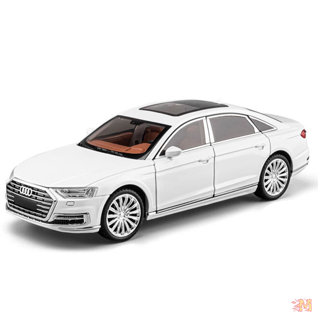 miniatura-de-carro-audi-a8-branco