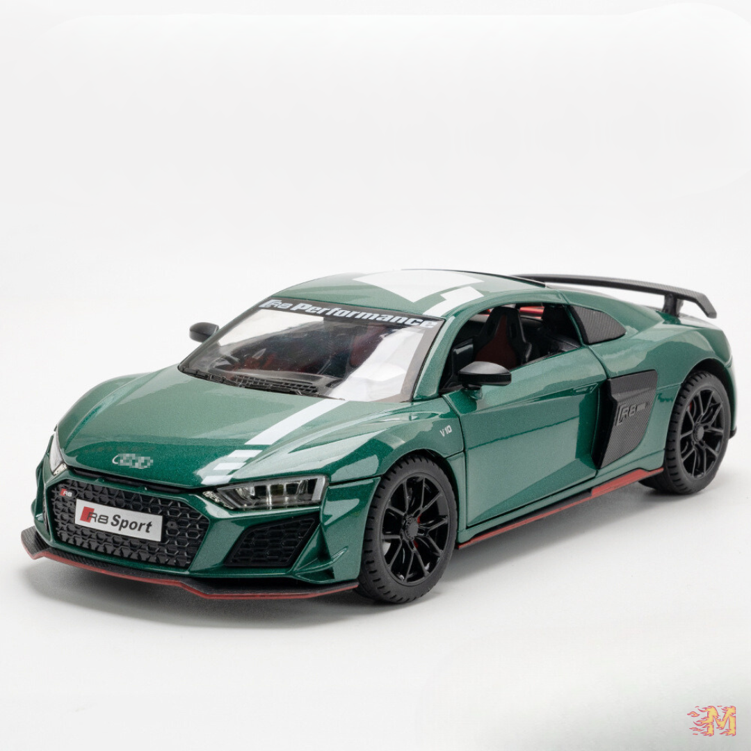 miniatura-de-carro-audi-r8-v10-verde