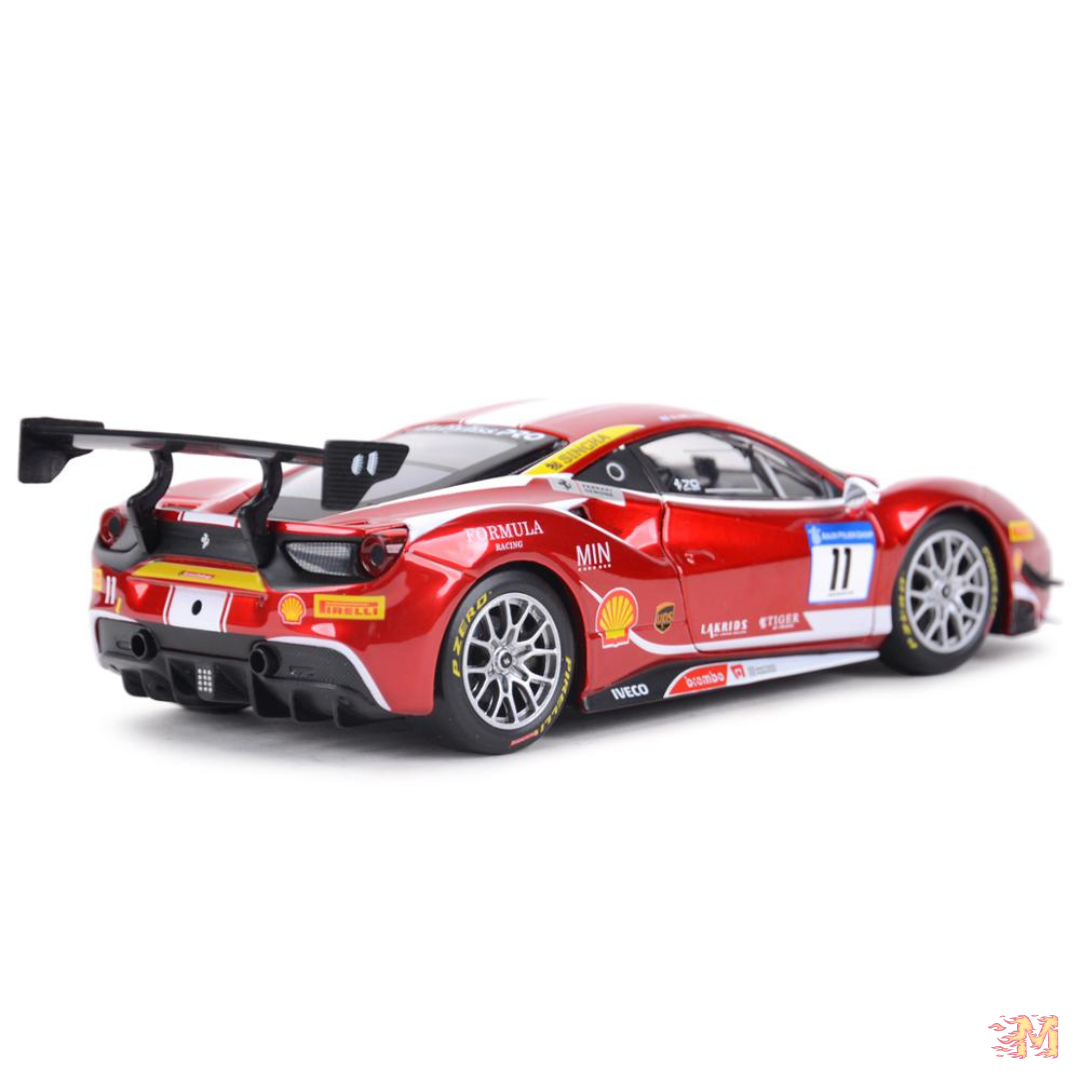 Miniatura de Carro Ferrari 488 Challenge - 1/24