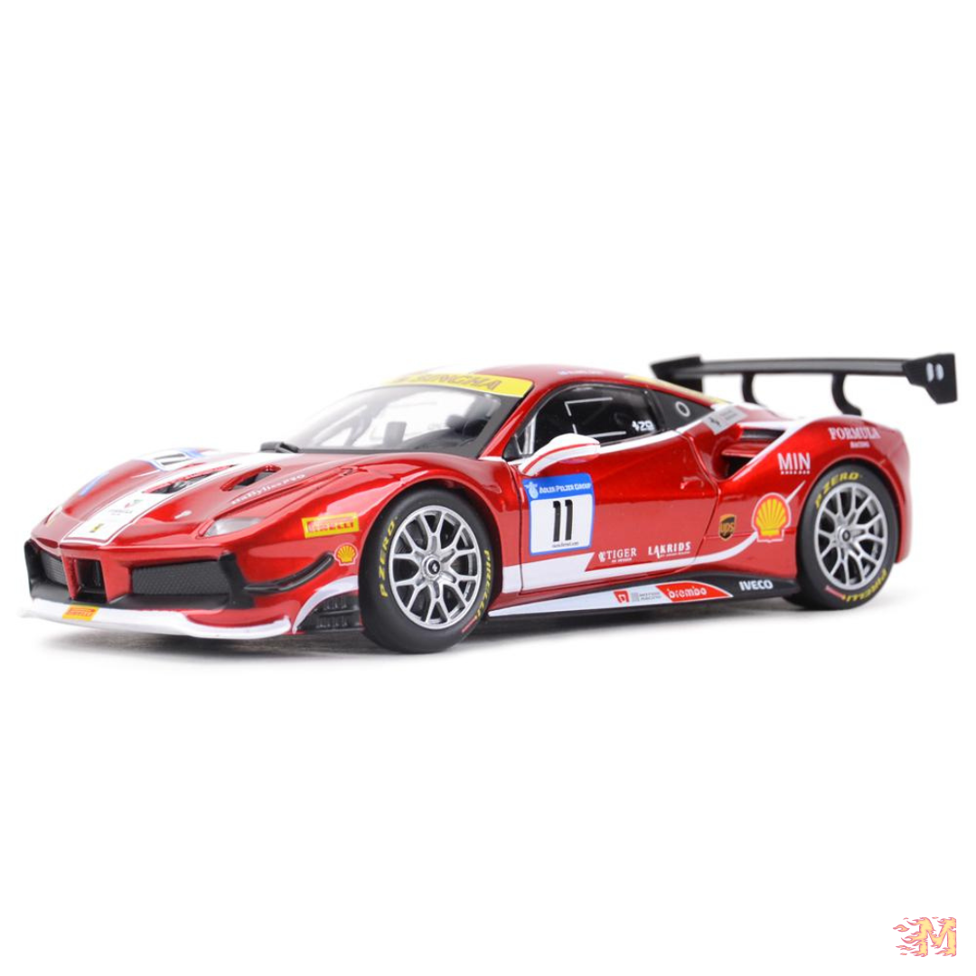 Miniatura de Carro Ferrari 488 Challenge - 1/24