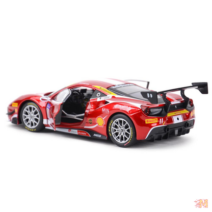 Miniatura de Carro Ferrari 488 Challenge - 1/24