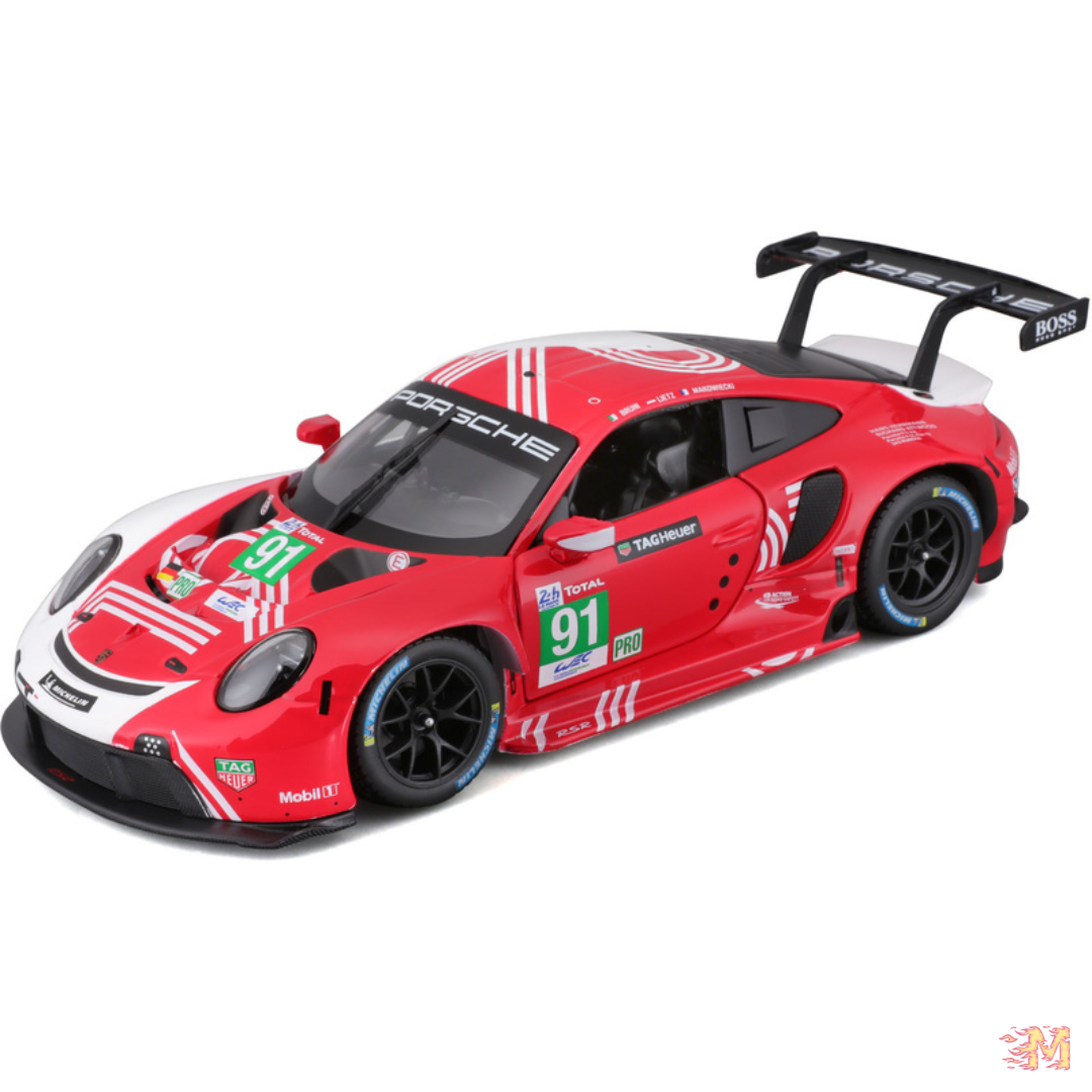 miniatura-de-carro-porsche-911-rsr-lm-vermelha-e-branca-04