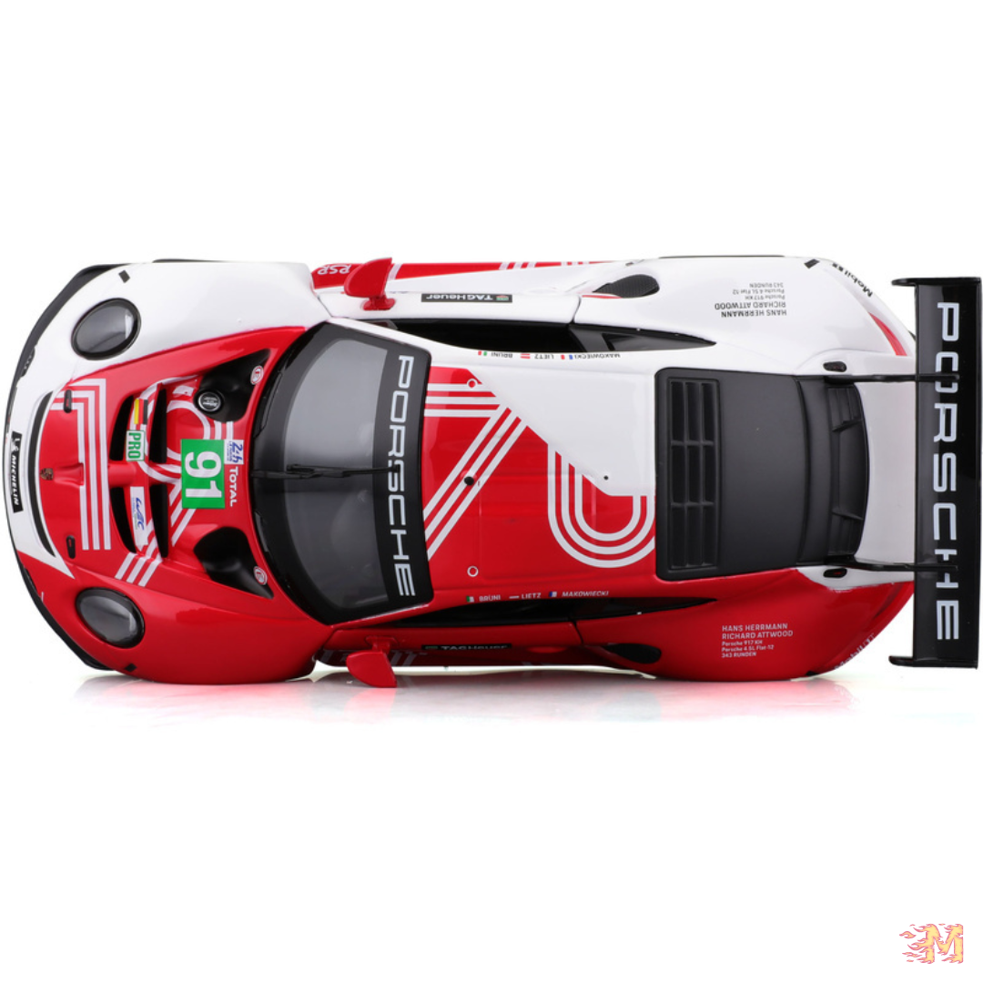 miniatura-de-carro-porsche-911-rsr-lm-vermelha-e-branca-09