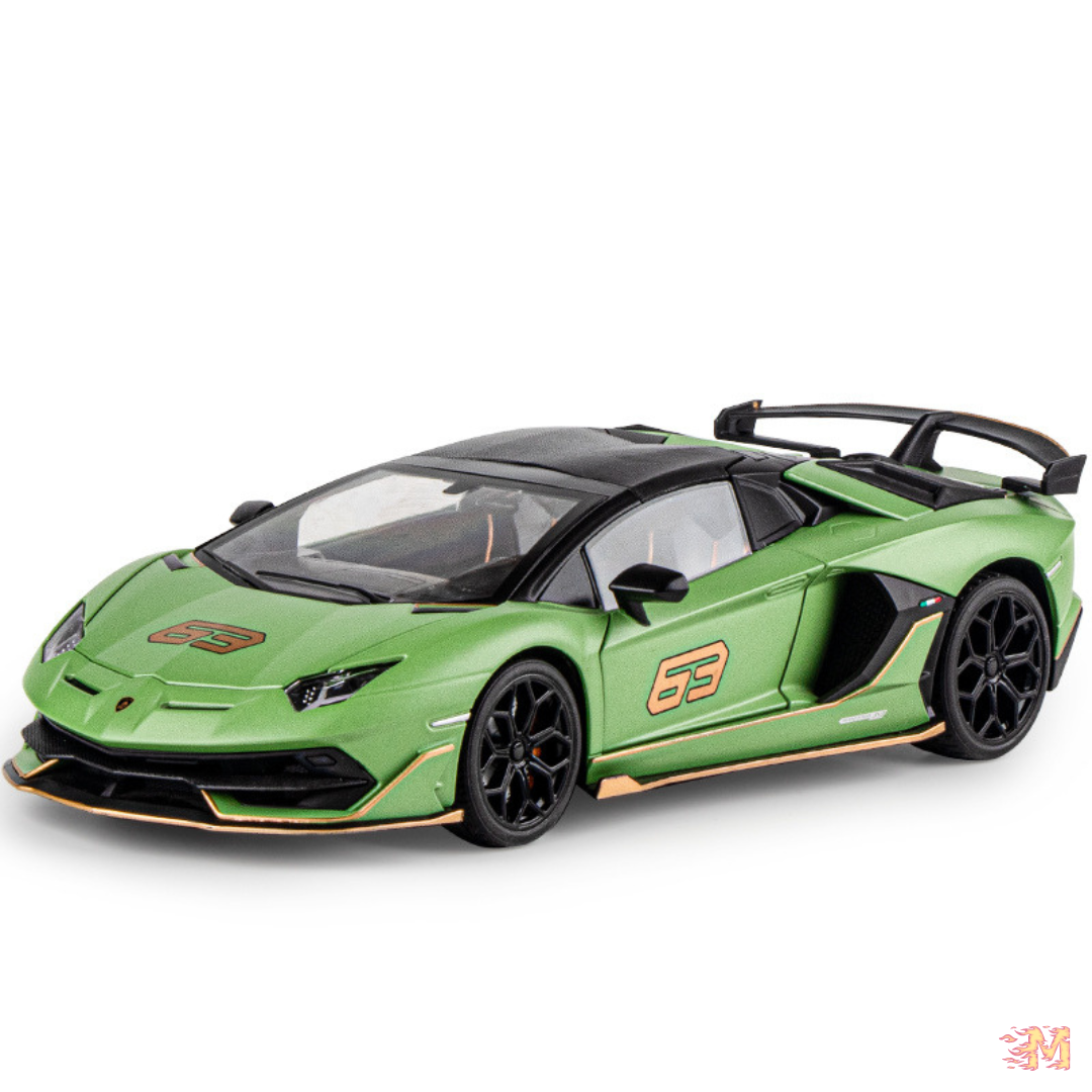 Miniatura de Carro Lamborghini Aventador SVJ - 1/18